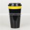 high quality 16oz double wall heat insulated coffee mug with special lids                        
                                                                                Supplier's Choice
