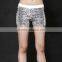 Wholesale hip-hop jazz dance costume Sexy hot pants for Girl Silver Clubwear Hot Short Pants