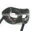 Custume Carnival Accessories HT-HF019 Plastic Half Face Party Eye Mask and Custom Eye Mask