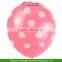 100pcs 12" Latex Polka Dot Balloons Christmas Birthday Wedding Balloon