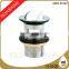 SWD-50145 Bathroom and toilet chrome plated the pop up brass waste