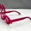 awan glasses, funny christmas glasses , party glasses with diamond