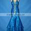 Wholesale Factory Low Price Floor Touching Backless Evening Dress Guangzhou