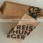 Customized Print Craft Paper Foil Lined Bags For Rice Packaging