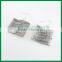 Wave Square Shape Metal Drop Earrings