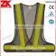 EN471 luminous mesh black safety vest with reflective tape