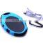 waterproof solar power bank with charging usb cable for mobile phone
