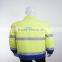 EN11612 EN20471 high visibility reflective winter safety clothing with fireproofing and antistatic