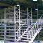 Warehouse storage mezzanine racks and shelving