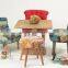 Children's room furniture button design kids chair/children armless fabric chair(F094-M)