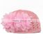 Latest solid color handmade crochet baby beanie hat