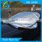 Silver coating materail advertising car front sun shade with customized logo