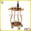 Natural Wine Car Yiyongjia Luxury Wine Liquor Trolley Cart Stainless Steel Meat Trolley