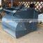 Loading hopper for block machine