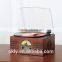 1950s MDF retro vinyl turntable player with 33/45/78RPM, Radio. MP3