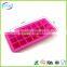 Food grade ice tray silicone ice cube mold with lid