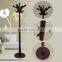 wooden standing coat rack/coat hanger stand