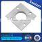 AISI 304 stainless steel square post base plate