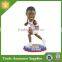 Characters Home Decoration Resin Material NBA Star Bobble Head