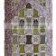 Woven chenille jacquard muslim prayer rug mat