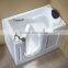 eldly walk in tub with aluminum door frame Q380