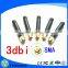 Omni directional 2.4g tp link antenna 3dBi rubber antenna with sma connector