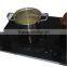 Double Burner Mixed Hybrid Cooker Induction Cooker vs Infared Cooker With Stainless Steel