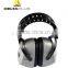 Synthetic foam cushion ABS cups double plastic headband hearing protector