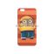 self design minion mobile phone case packaging for travel