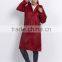One piece industry OEM long waterproof raincoat with adjust hooded