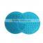 New coming colorful silicon purple cleaning mat makeup brush cleaner cleansing brush