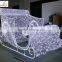 Christmas decoration led light dreamlike carriage beautiful big outdooor decoration led light                        
                                                                                Supplier's Choice