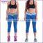 Seamless Basic Plain Solid Tight Athletic Crop Pants Legging Ladies Stretch Pants New Womens Fitness YOGA Sport Pant