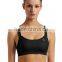 Black Sexy plus size ladies sports bra dry fit order from china direct
