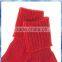 girls wool red tube socks/winter socks