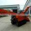 large underground backhoe loader for loading