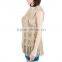 Girl`s hand crochet fur vest hand knitted rabbit fur vest KZ150019