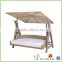 Free standing swing hammock chair with canopy