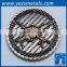 round engrave 3D metal antique custom metal euro trolley coin