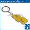 custom metal logo shape promotion keychain