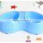 Pet Bone Plastic Dog Food Bowl Colorful Basic Bowl Feeder                        
                                                Quality Choice