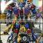Robot Transformers sculpture painted FRP big wasp crafts