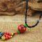Red bead jewelry Necklace