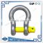 high quality square head trawling shackle