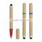 Recycled material, paper material ball pen with stylus function