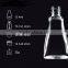 DIY Nail Polishes glass Bottle container /cosmetic ovals china manufacturer