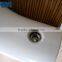 White coated aluminium door handle