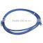 Hot selling Bare Copper 3M RJ45 CAT6 blue color Flat Ethernet cable utp patch cord