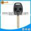 Plastic ABS 3 button without key fobs with chip groove and logo key blank cover for honda city