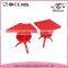 China Factory supplier Kindergarten nursery school furniture plastic cheap kids study table and chair